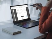 Acer Swift Spin 14 AI posiada panel IPS 120 Hz na konwertowalnym zawiasie.