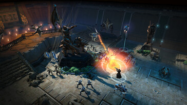 Ilustracja przedstawiająca stworzenia z gry „Age of Wonders: Planetfall”.