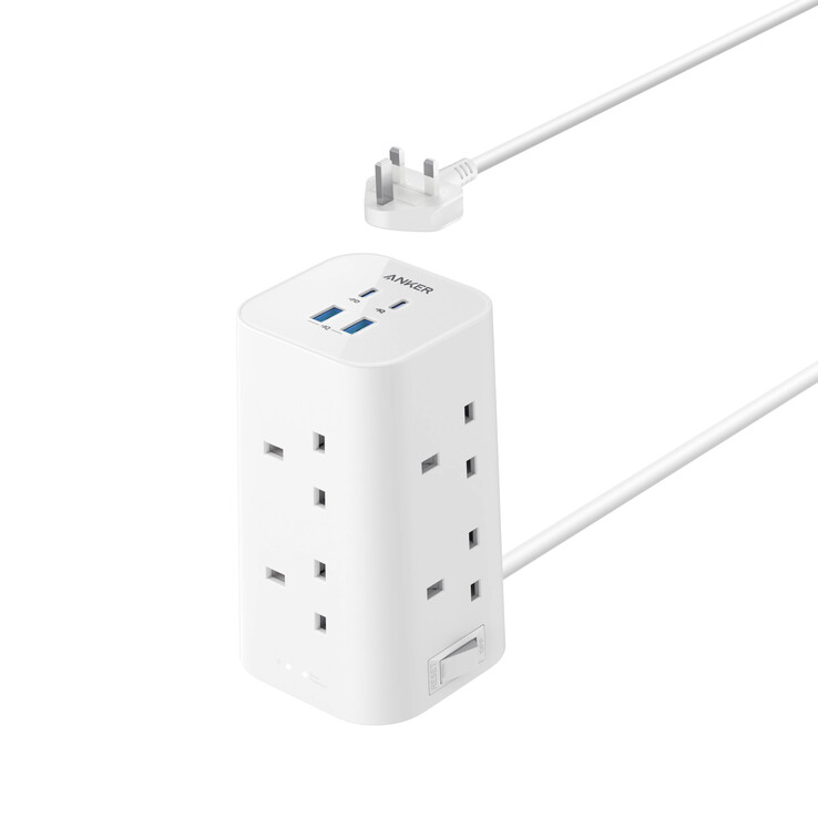 Listwa zasilająca Anker USB (12 w 1, 20 W). (Źródło zdjęcia: Anker)