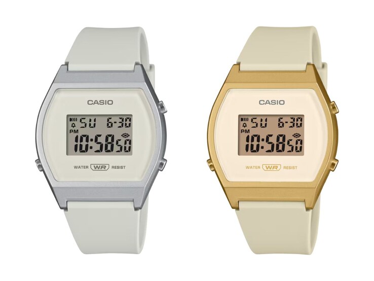 Zegarki Casio LW-204-7A (po lewej) i LW-204-9A (po prawej)