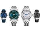 Od lewej do prawej: Citizen NJ0210-13L, NJ0210-56M, NJ0210-56A i NJ0210-05E. (Źródło zdjęcia: Citizen)