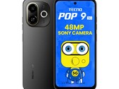 Tecno Pop 9 5G w kolorze Shadow Black (źródło zdjęcia: Tecno)