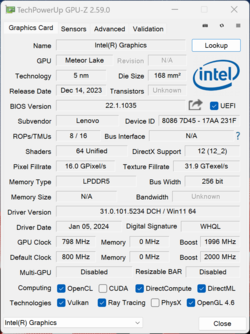 GPU-Z Intel Graphics
