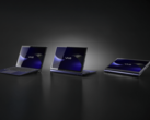 Model Vaio T Kachi-iro Special Edition przedstawiony w trzech pozycjach dzięki konstrukcji umożliwiającej wielokrotne składanie